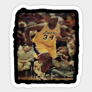 Shaquille O'Neal Vintage Sticker